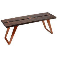 Union Rustic Brussels Wood Bench