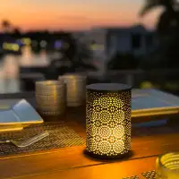 Smart & Green Lampe de table d'extérieur à DEL 5 po