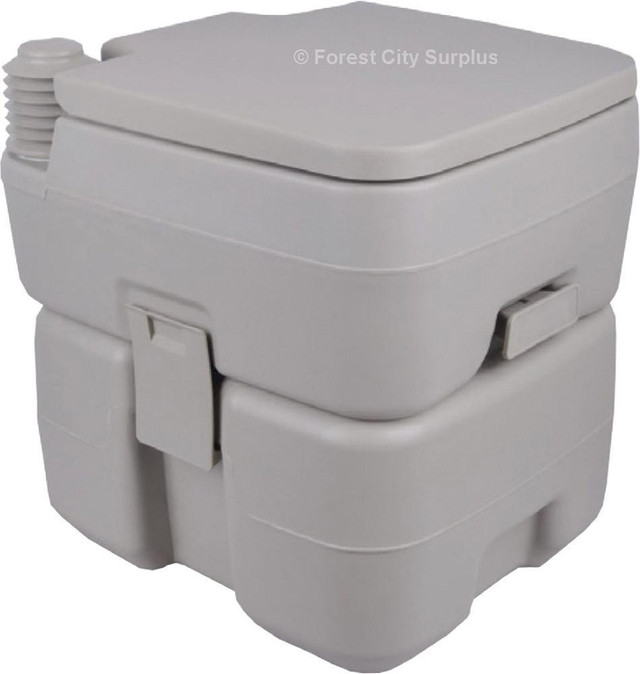 World Famous® 20L Portable Flush Toilet in Fishing, Camping & Outdoors - Image 2