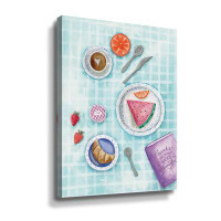 Red Barrel Studio Morning Picnic Gallery Wrapped Floater-Framed Canvas