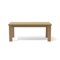 Skyline Decor Waltzone Dining Table in Light Brown
