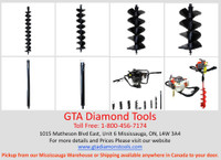 Thunderbay Earth Auger Powerhead, hole digger, KOHLER Engine, Extension, Ice Auger bit, adapter