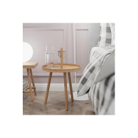 OROA Solid Wood 3 Legs End Table