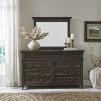 Liberty Furniture Paradise Valley 8 Drawer Double Dresser with Mirror