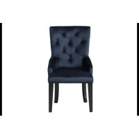 House of Hampton Side Chair (1 Pc) in Black FINISH
