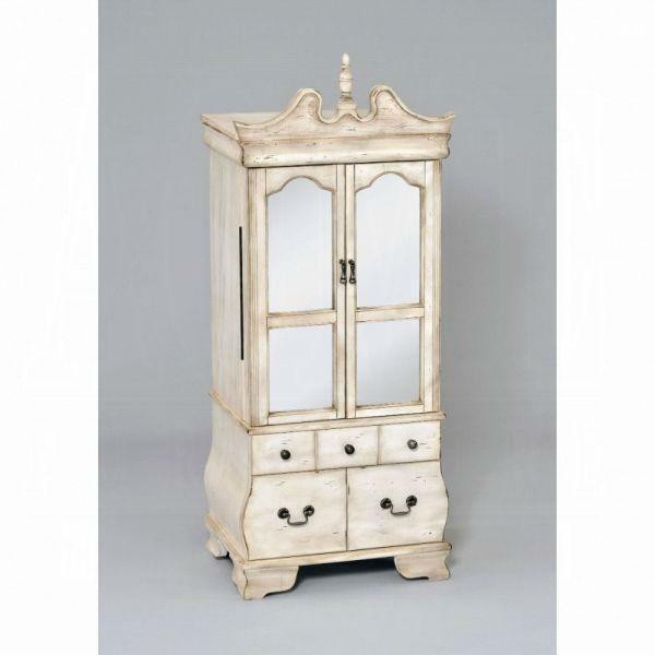 AC - Otis 20 W Jewelry Armoire - In Antique White    97204 in Home Décor & Accents in Alberta