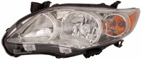 Head Lamp Driver Side Toyota Corolla Sedan 2011-2013 Base/Ce/Le/Xle Model Usa Capa , To2502203C