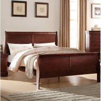 Canora Grey Henton Low Profile Sleigh Standard Bed