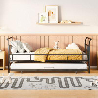 Ebern Designs Hallsville Metal Daybed Bed