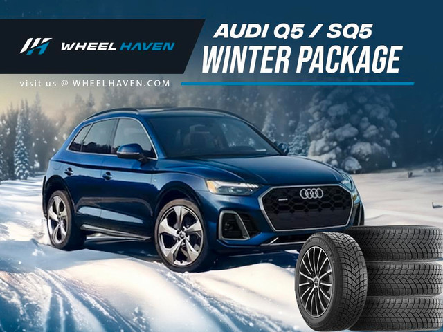 Audi Q5 - Winter Tire + Wheel Package 2023 - WHEEL HAVEN in Tires & Rims