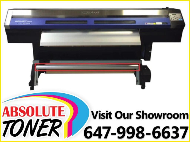 $198.63/Month - 10/10 Condition LIKE NEW ROLAND SOLJET PRO III 54 Plotter Eco-Solvent Large Wide Format Printer/Cutter in Printers, Scanners & Fax in City of Toronto - Image 3