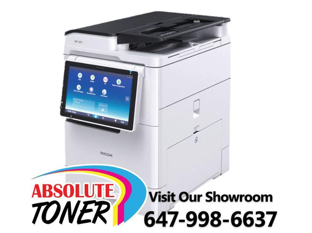 Ricoh MP 305+ SPF Desktop Commercial Monochrome B/W Multifunction Laser Printer Copier Scanner, Large LCD For Business in Printers, Scanners & Fax