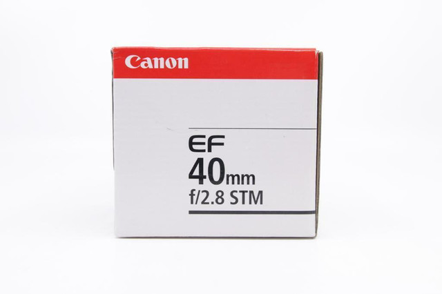 Used Canon EF 40mm f/2.8 STM + box   (ID-933(SB))   BJ Photo-Since 1984 in Cameras & Camcorders - Image 4