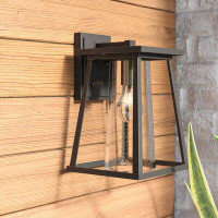 17 Stories Tannehill Bronze 1 - Bulb Outdoor Wall Lantern