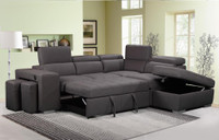 HUGE WAREHOUSE SALE ON PULL OUT SOFAS &amp; SECTIONALS