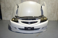JDM Honda Acura TSX Euro-R CL7 Front Bumper Lip HID Headlights Hood Fenders Rebar Fog Lights 2004-2008 CL9