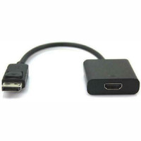 DisplayPort Male to HDMI Female Adapter - Black
