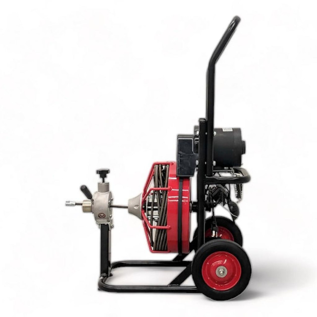 HOC D-330ZK 75 FOOT DRAIN CLEANER WITH AUTO FEED + FREE SHIPPING + 90 DAY WARRANTY dans Outils électriques - Image 3