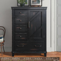 Lark Manor Kerio 60" Tall 5-Drawer Accent Chest