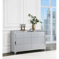 Hokku Designs Larue 6-drawer Dresser Silver