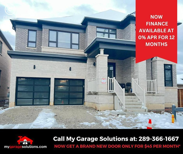 ***SALE SALE***Gravity Garage Doors for SALE*** Starting $1199 everything installed. Yes Installed Price in Garage Doors & Openers in Barrie - Image 2