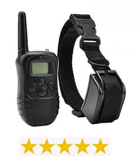 Dog Training Collar - Waterproof & Rechargeable with LCD Shock Control - Free Shipping