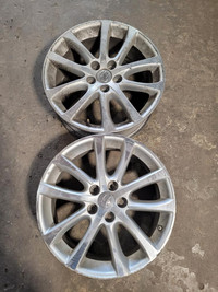 2 of Toyota camry OEM 18 inch alloy rims $150 each