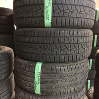225 45 18 4 Michelin Primacy Used A/S Tires With 75% Tread Left