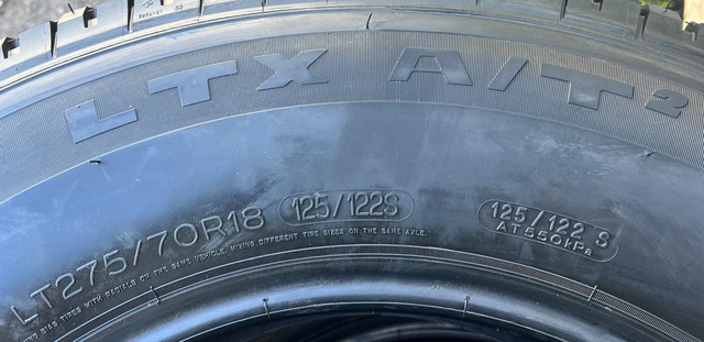 LT275/70R18 Michelin LTX A/T2 (100,000 KM) in Tires & Rims in Toronto (GTA) - Image 4