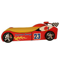 Zoomie Kids Supreme Energy Racing Car Bed