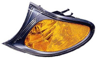 Side Marker Lamp Driver Side Bmw 3 Series Sedan 2002-2005 Amber Lens Black Bezel High Quality , BM2520109