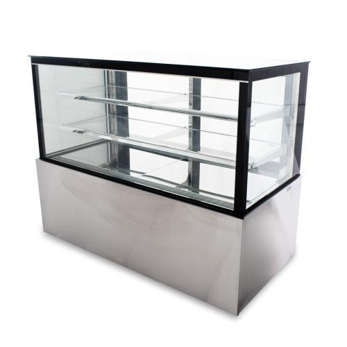 Brand New  2 Tier 48 Refrigerated Flat Glass Pastry Display Case in Other Business & Industrial - Image 2