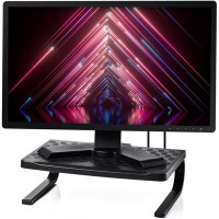 Halter Halter Monitor Stand Riser, Computer Desk Organizer And Cable Management, For Laptop, TV, Printer With Sturdy Met