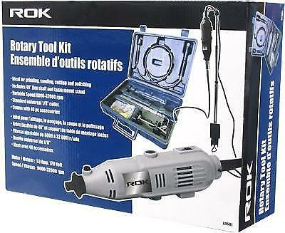 New in box --  ROK® 41-Piece Rotary Tool Kit With Flexible Shaft -- Why pay more at a big box store? in Power Tools in London