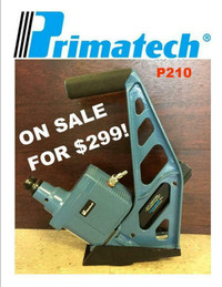 Primatech P210 Pneumatic Flooring Nailer (Roller Base Available!)