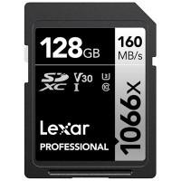 Lexar Professional 1066x 128GB 160MB/s SDXC UHS-I Memory Card