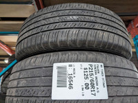 P215/60R17  215/60/17  FALKEN SINCERA SN250A A/S ( all season summer tires ) TAG # 16546