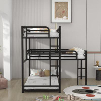 Isabelle & Max™ Aylesboro Kids Twin Over Twin Over Twin Bunk Bed
