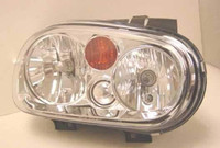 Head Lamp Passenger Side Volkswagen Golf 2002-2006 Without Fog Lamp High Quality , VW2503123