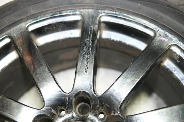 JDM Acura RL Legend Mugen Rims Wheels Mags 18x8 +50 5x120 KB1 OEM Japan Honda in Tires & Rims - Image 3