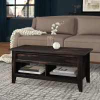 Millwood Pines Orelia Lift Top Extendable Coffee Table with Storage