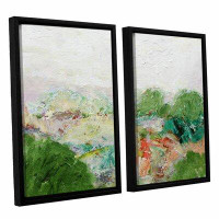 Latitude Run® Blackstone 2 Piece Framed Painting Print on Canvas Set
