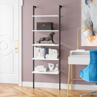 Etta Avenue™ Nicolas 70.8'' H x 25.2'' W Steel Ladder Bookcase