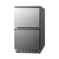 Summit Appliance 18" Wide 2-Drawer All-Refrigerator, ADA Compliant