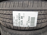 P225/45R19 225/45/19   BRIDGESTONE ECOPIA EP422   PLUS (all season summer tires) TAG # 17614