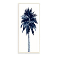 Stupell Industries Modern Palm Tree Plant Leaves Cropped Photography XL Stretched Canvas Wall Art By Devon Davis