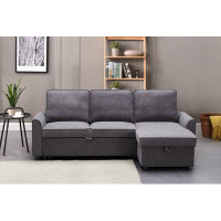 Latitude Run® 89" Wide Right Hand Facing Sofa & Chaise
