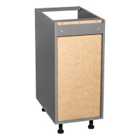 WALLKITCHENS Open 34.5'' H Particleboard Standard Base Cabinet Ready-to-Assemble