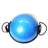 Bosu Ball Balance Trainer Yoga Fitness Strength Exercise Workout w/Pump Gym Blue 220032
