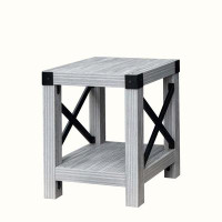 Gracie Oaks End Table with Storage